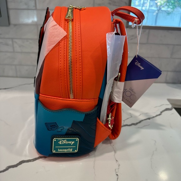 NEW Loungefly Disney GOOFY MOVIE  Goofy & Max  Mini Backpack Disney100 - Picture 2 of 8